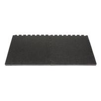 Apsauginis grindų kilimėlis Hammer Puzzle, 156x104x2,5 cm, juodas