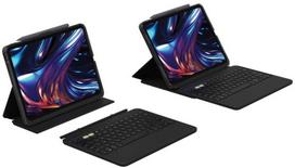 Klaviatūra ZAGG Pro Keys 2, Šiaurės šalių, Apple, iPad Pro 11 (M4), Juoda, 27,9 cm (11"), Atsparus kritimams, Atsparus įbrėžimams