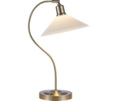Markslöjd 108863 - Stalinis šviestuvas VELA 1xE27/40W/230V žalvaris/balta
