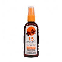 Malibu Dry Oil Spray SPF15 Apsauginis įdegio sausas aliejus, 100ml