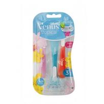 Gillette Venus Tropical Disposable Razors Vienkartiniai skustuvai, 3 vnt.