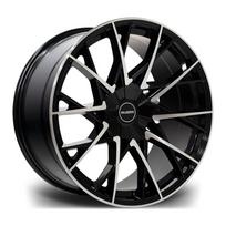 R18x8J 5X120 ET35 CB-72.6 BLACK POLISHED