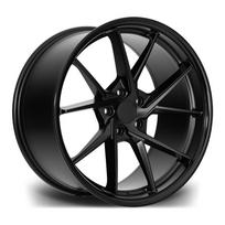 R20x8.5J 5X120 ET35 CB-72.6 MATT BLACK GLOSS BLACK LIP