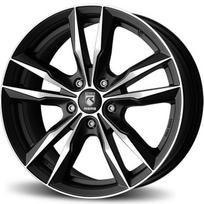 R16x6.5J 5X100 ET40 CB-72.3 Matt Black polished
