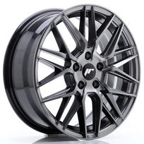JR Wheels JR28 17x7 ET25 4x108 Hyper Black Alloy Wheel