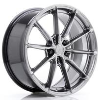JR Wheels JR37 19x8,5 ET45 5x114,3 Hyper Black Alloy Wheel