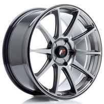JR Wheels JR11 18x8,5 ET20-40 5H BLANK Hyper Black Alloy Wheel