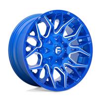 R20x9J 6X139.7 ET1 CB-106.1 Anodized Blue Milled