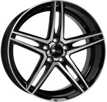 R19x8.5J 5X114.3 ET45 CB-72.6 Schwarz Glanz Voll-Poliert (SGVP)