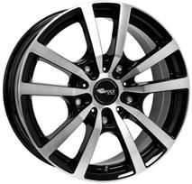 R16x6.5J 5X112 ET52 CB-66.6 Schwarz Glanz Voll-Poliert (SGVP)