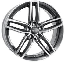 R18x8J 5X112 ET45 CB-66.6 Himalaya Grey Voll-Poliert (HGVP)