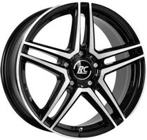 R16x6.5J 5X112 ET44 CB-66.6 Schwarz Glanz Voll-Poliert (SGVP)