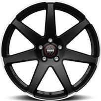 R19x8.5J 5X114.3 ET40 CB-72.3 Matt Black polished