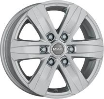 R20x8.5J 6X139.7 ET20 CB-106.1 Silver