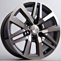 R18x9.0J 6X139.7 ET30 CB-106.1 Grey Face Machined