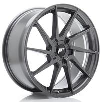 JR Wheels JR36 19x8 ET20-40 5H BLANK Hyper Gray Alloy Wheel