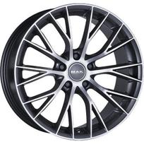 R18x9J 5X120 ET44 CB-72.6 Gun Met-Mirror Face