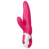 Satisfyer Mr. Rabbit - vandeniui atsparus klitorio triušio tipo vibratorius (rožinis)