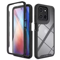 Tech-Protect Defense Motorola Moto G15 / G15 Power / G05 / E15 – dėklas telefonui juodos spalvos