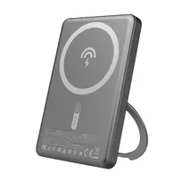 Dudao K28S 20W PD 5000mAh Powerbank su MagSafe is stoveliu – pilkos spalvos