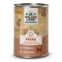 WILDES LAND Classic Adult Horse with Sweet Potato konservai šunims su arkliena ir batatais, 400 g