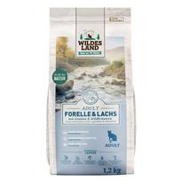 WILDES LAND Classic Adult Trout & Salmon sausas maistas katėms su upėtakiu ir lašiša, 1,2 kg
