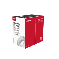 Kabelis ryšio Dahua UTP5e PFM920I-5EUN (Cat5e, HDPE, PoE, PVC, ritė 305m)