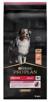 Purina Medium Adult Sensitive Skin 14 kg Suaugusių Lašišos