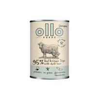 OLLO Puppy Umami Jautiena ir Žaliosios Prieskrandžiai su Anties Kepenėlėmis - šlapias šunų maistas - 400g
