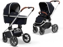 Universalus vežimėlio komplektas MOON RESEA S 5IN1 BASIC Navy