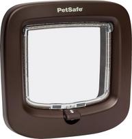 "PetSafe" rankinis kačių lopšys, rankinis užraktas su 4 užrakto parinktimis, su oro sąlygų sandarikliu, katėms iki 7 kg, rudos spalvos, pakuotė po 1 vnt.
