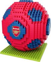 FOCO oficialiai licencijuotas "Arsenal FC BRXLZ" 3D futbolo kaladėlių rinkinys
