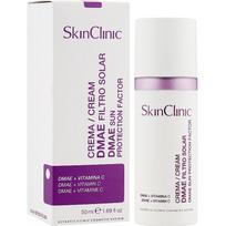 SKIN CLINIC DMAE + VITAMINAS C liftinguojantis veido kremas mišriai-sausai odai (su apsauga nuo saulės), 50 ml