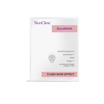 SkinClinic liftinguojančio poveikio  bioceliuliozės lakštinė kaukė su DMAE BIOCELMASK FLASH WOW EFFECT, 1 vnt.