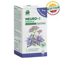 Neuro-3 lašiukai miegui su melatoninu 25 ml.