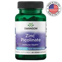 Swanson Cinko pikolinatas 22 mg. (60 kaps.)
