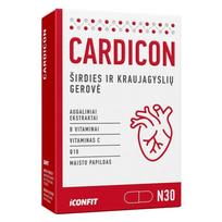 ICONFIT Vitaminai širdies ir kraujagyslių funkcijai (30 kaps.)