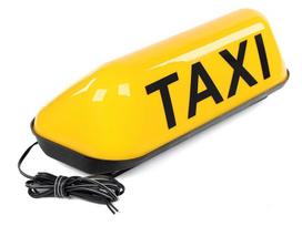 Plafonas TAXI geltonas, 12V