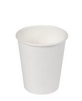 Popieriniai kavos puodeliai, 120 ml, balti, 50 vnt.