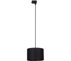Pakabinamas sietynas 3 fazių bėgių sistema TRACER 1xE27/15W/230V diametras 30 cm juoda