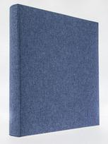Albumas GED DBCL30 LINENBLUE 29x32/60psl | kreminiai lapai | kampučiai/lipdukai | knyginio rišimo | max 10x15 240