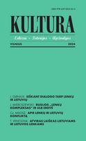 Kultūra. Eskizai. Istorijos. Apžvalgos. Numeris skirtas lenkų-lietuvių santykiams - Anna Bernhardt, Alvydas Nikžentaitis, Barbara Stankiewicz