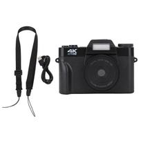 4K HD Skaitmeninis Fotoaparatas 48MP 16x Skaitmeninis Priartinimas Automatinis Fokusavimas Apsauga nuo Judėjimo 3.0 Colių IPS Ekranas Kišeninis Kompaktinis