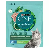 Sausas pašaras katėms PURINA ONE DUALNATURE Adult, 750 g