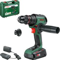 Suktuvus-gręžtuvas Bosch AdvancedDrill 18V-80 QuickSnap; 18 V; 1x2,5 Ah akum.; su lagaminu