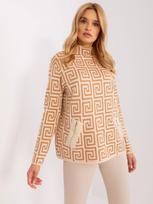 WOOL FASHION ITALIA Moteriškas megztinis