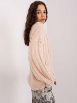 WOOL FASHION ITALIA Moteriškas megztinis