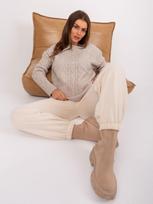 WOOL FASHION ITALIA Moteriškas megztinis