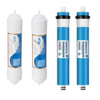 Kasečių rinkinys WaterLovers RO Pad sistemoms + 2x150 GPD membranos
