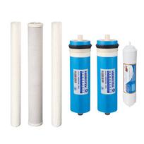 Kasečių rinkinys WaterLovers Pro 2 sistemoms + 2x300 GPD membranos